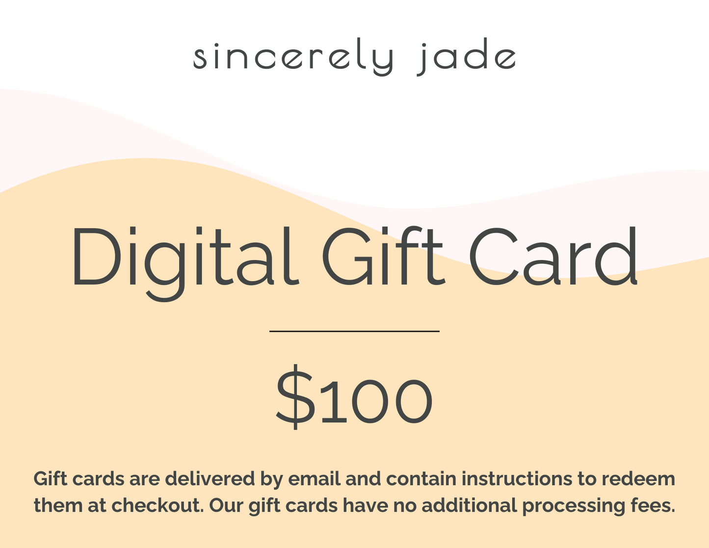 Digital Gift Card
