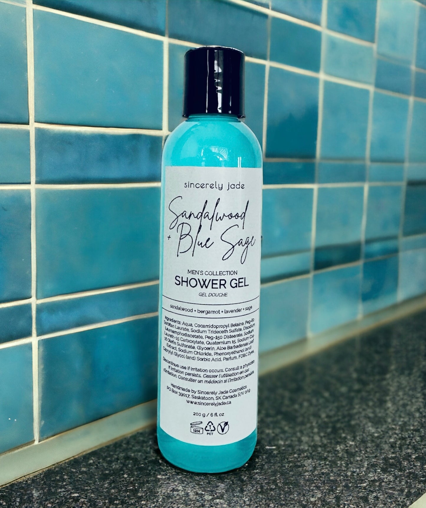 Shower Gel - Sandalwood + Blue Sage